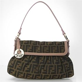Fendi Chef Bag 8Br436 - Beige Brown