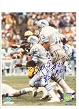 Billy Sims Autographed/Hand Signed Detroit Lions 8x10 Photos Inscribed ROY 80