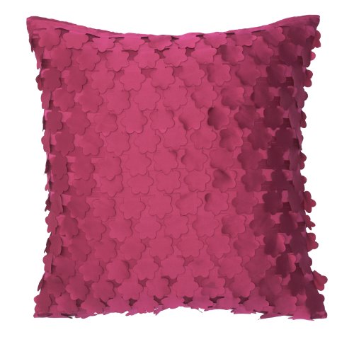 Modern Living Blossom Laser Cut Flowers Pillow, 16 by 16Inch Picture