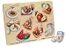 Wooden Food Peg Puzzle by Melissa and Doug