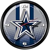 NFL Glass Wall Clock