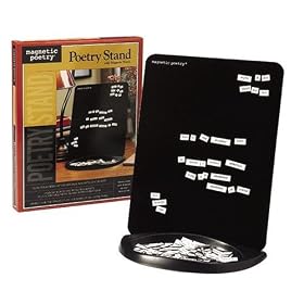 Magnetic Poetry Magnetic Poetry Stand with Magnetic Words by Magnetic Poetry