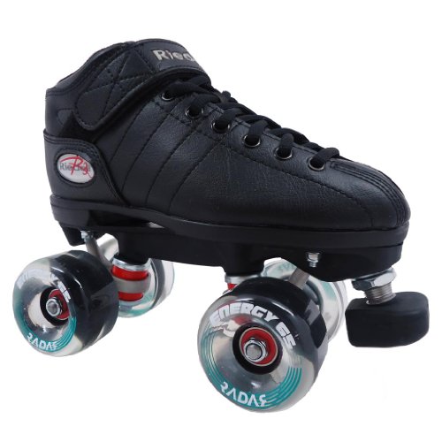 Riedell R3 Energy Clear Colorless Outdoor Quad Roller Derby Speed