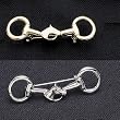 Exselle Snaffle Bit With Horse Head Pin