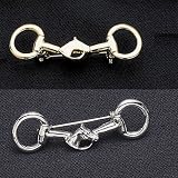 Exselle Snaffle Bit With Horse Head Pin