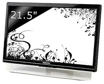 Medion Akoya P56005 65 cm (25,5 Zoll) LCD Monitor VGA, DVI, HDMI (Kontrast 10000:1, 2ms Reaktionszeit) schwarz