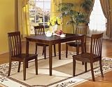 5-Piece Walnut Finsh Dinette Set By Acme Furniture