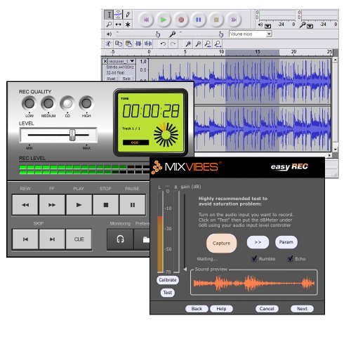 MIXVIBES EASY REC / MUSIC RECORDING SOFTWARE & AUDIO INTERFACE eBay