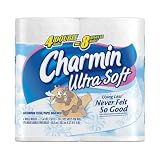 Charmin Ultra Soft, Toilet Paper Double Rolls, 4-Count (Pack of 10)