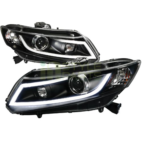 2012 2013 Honda Civic R8 Style Led Projector Headlights Black Noomononeraea 2012 2013 Honda Civic R8 Style Led Projector Headlights Black Noomononeraea