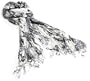 Lucky Brand Women's Paisley N Pachouli Knit Wrap,Navy,One Size