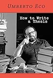 How to write a thesis