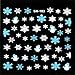 Nail Art Stickers, Sandistore 1PC Xmas 3D Nail Art Stickers Decals Decorations Snowflake Snowman Design (#3)