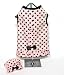 Pink/Black Polka Dot Harness Dress W/Beret - Size M