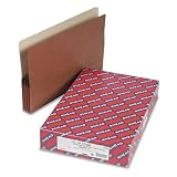 Smead 74624 Redrope Drop Front End Tab Manila Lined File Pockets, Legal, 3-1/2 exp., 10/bx