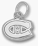 Montreal Canadiens 'C Logo' 5/16' Pendant - Sterling Silver Jewelry