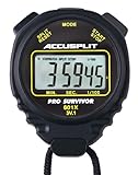 ACCUSPLIT Pro Survivor - A601XBK Stopwatch, Clock, Extra Large Display (Black)