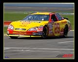 BooBoo Kevin Harvick #29 Pennzoil Car 13 X 19 with Double Mat