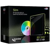 AcomData Slim Hi-Speed USB 2.0 External DVD/CD Optical Drive SDVE824U2E