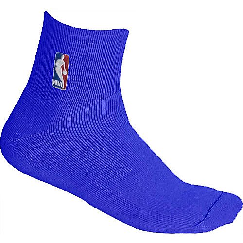 NBA Logoman Quarter Length Sock - Royal Blue