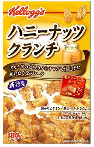 ケロッグ ハニーナッツクランチ 180g (2入り)