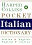 Harper Collins Italian Pocket Dictionary
