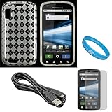 Clear Argyle Premium Thermoplastic Polyurethane Protective TPU Silicone Ski ....