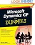 Microsoft Dynamics GP For Dummies