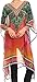Sakkas Tala Rhinestone Accented Multicolored Sheer Beach Dress/Cover Up