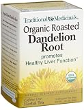 Cheap Traditional Medicinals Organic Roasted Dandelion Root Herbal Tea, 16-Count Wrapped Tea Bags (Pack of 6) by Traditional Medicinals
