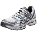 ASICS Men's GEL-Nimbus 12 Running Shoe,White/Black/Royal,10 2E US
