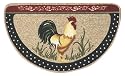 Rooster Kitchen Rug, Country Slice Rug 17.5"x29.5"
