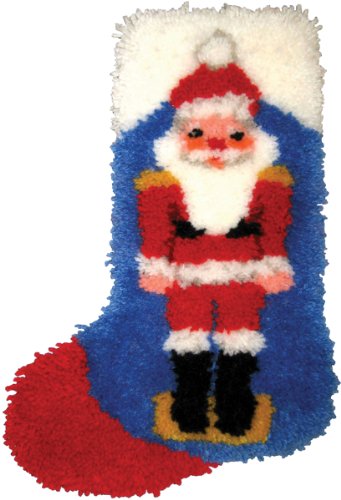 MCG Textiles Nutcracker Stocking Latch Hook Kit