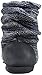 Muk Luks Women's Scrunch B Side Marl Slouch Boot Slipper