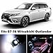 8 X Premium Xenon WHITE LED Lights Interior Package Upgrade for 2007-2016 Mitsubishi Outlander