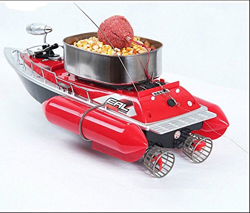 Nicky's Gift 200M Remote Mini RC Bait Fishing Boat Fish Finder Boat Fishing Lure Boat 8 Hours