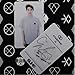 EXO Kpop Lomo card PVC Overdose signature