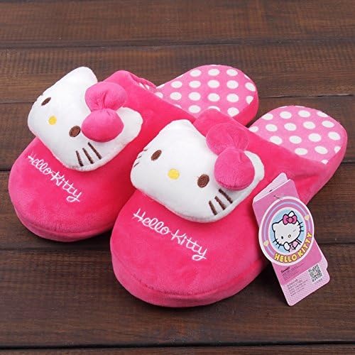Banado® (Adult) Kitty Cat Home Slippers Winter Plush Slippers Cotton Footwear