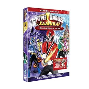 Power rangers samurai : special halloween & Noël + Micro figurine Power Rangers