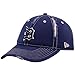 New Era Detroit Tigers Ladies Navy Blue-Pink Contrast Rip Fox Adjustable Hat