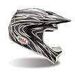 Bell MX-1 Bones Black/Silver Full Face Motocross Helmet - Size : XL