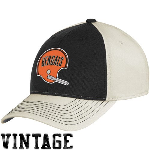 NFL Men's Cincinnati Bengals Classics Structured Flex Hat - Tw92Z (Putty, Small/Medium)