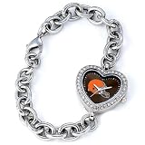 Cleveland Browns NFL Ladies Heart Series" Watch"