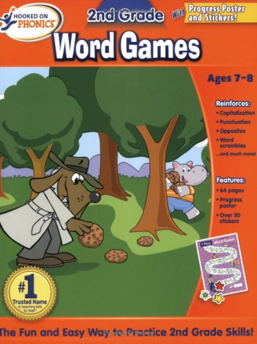 Hooked on Phonics 2nd Grade Word Games Workbook