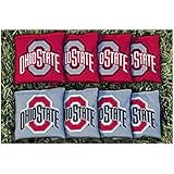 Ohio State OSU Buckeyes Replacement Cornhole Bag Set (corn filled)