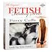 Fetish Fantasy Bondage Gear Faux Zebra Fur Furry Metal Handcuffs