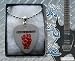 Rage Against The Machine Metal Guitar Pick Necklace Boxed Music Festival Wear