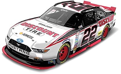 Lionel Racing N225823DTJL Joey Logano #22 Discount Tire 2015 Ford Mustang XFINITY Series 1:24 Scale HO Official Die-cast of NASCAR Vehicle
