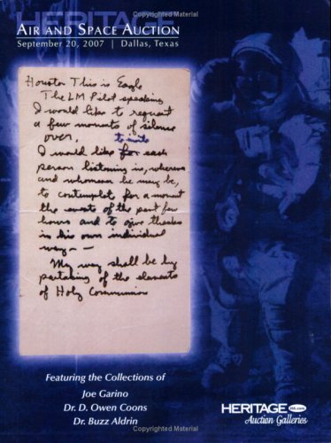 HSA Space Exploration & Aviation Auction Catalog #669