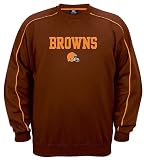 Cleveland Browns D-Back Embroidered Crew Sweatshirt By VF Imagewear